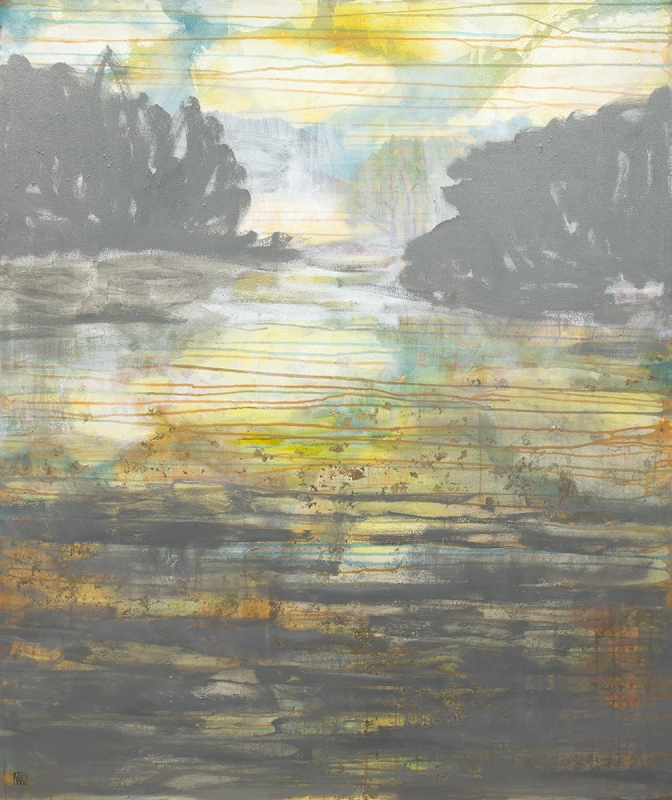 Clouds on Water II by artist Melissa Wen Mitchell